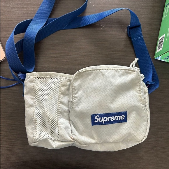 Real Vs Fake Cordura Fabric Supreme Shoulder Bag Supreme SS18 Red